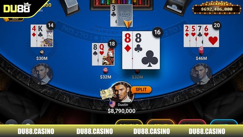 Trải Nghiệm Blackjack Cực Đỉnh Nhận Thưởng Vui Tại DU88 Bet thủ nên luyện tập để biết được lúc nào nên rút bài