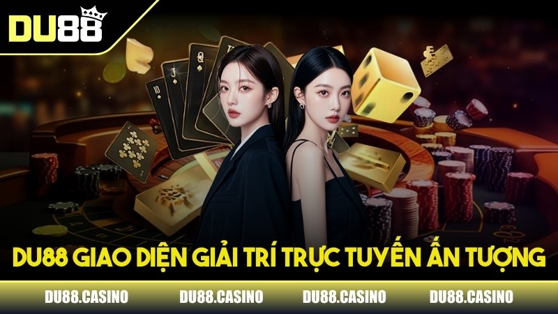 Giao diện giải trí trực tuyến ấn tượng